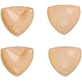 SSKHE 2PCS Double Sided Sticky Push-Up Bra,Bra Pads Inserts,Adhesive Push Up Bra Inserts Pads,Silicone Bra Pads,Self Adhesive Boob Pads Bra for Women Girls Bra Any Cup Cover