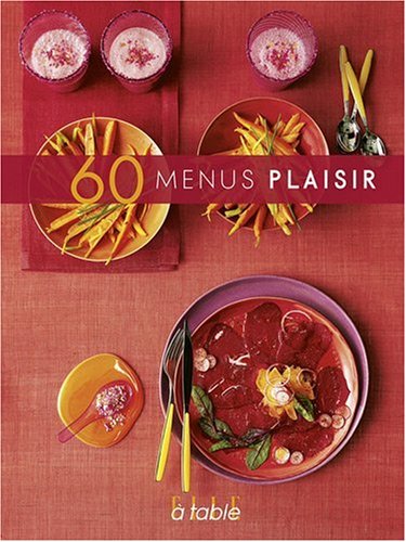 couverture de : 60 menus plaisir
