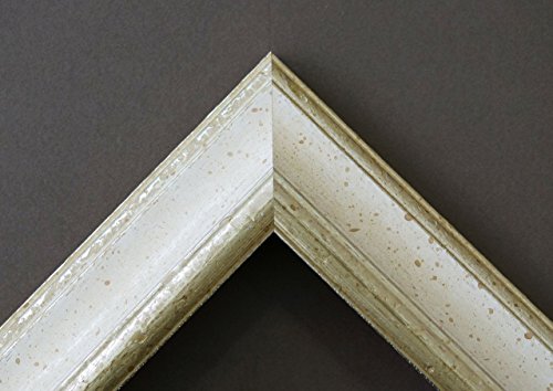 Spiegel Wandspiegel Badspiegel – Genua Weiß Silber 4,3 – handgefertigt – 200 Größen zur Auswahl – Antik, Barock – 30 x 50 cm AM - 3