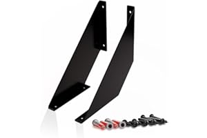 Heimatspäne Regalwinkel Schwarz – Regalträger [inkl. Montagematerial] für verschiedene Regalbretter geeignet – Regalhalterung Schwarz [Groß – 20cm]