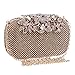 Produktbild Mitlfuny handbemalte Ledertasche, Schultertasche, Geschenk, Handgefertigte Tasche,Frauen Abend Umschlag Handtasche Party Sparkly Clutch Geldbörse Schulter Cross Bag