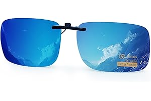 Goiteia Gafas De sol con Clip, ❥ Unisex-Adulto, L