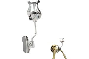 KISBEIBI Trompeten Noten Clip,Trompeten-Posaune Zubehör zum Anklemmen an Marsch-Lyre,Noten-Clip,Lyre Notenblatt Klemmhalter,Metallbeschichtung,Trompete/Palmen Noten Clip,Notenständer,Instrumenten Zubehör