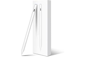 Apple Pencil 2e Génération, HATOKU Recharge Magnétique Stylet iPad avec Inclinaison Palm Rejection, Pencil 2e Generation Compatible avec iPad 10-6 Gen, iPad Air 3/4/5, iPad Mini 5/6, iPad Pro 11/12.9