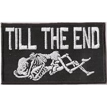 Sex Skull Till the End Fucking Skull, Skelette Totenkopf Black ...
