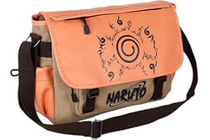CHENMA Anime Canvas Student Crossbody Umhängetasche Daypack Single Schultertasche Büchertasche Laptop Bag