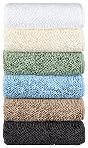 Floringo Luxus Badvorleger Badematte Makkaroni 100% Baumwolle 1700g/m² (60x95, eisblau)