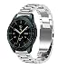 Produktbild Javpoo Ersatz-Bands mit Tool kompatibel Samsung Galaxy Uhr 42mm, Edelstahl-Schnellverschluss-Uhrenarmband Armband Zubehör Armbänder kompatibel Samsung Galaxy Watch