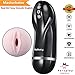 Produktbild Masturbator Masturbatoren Men Cup Masturbieren Sexspielzeug für Männer -10 Vibration Modi - Silikon schwarz.