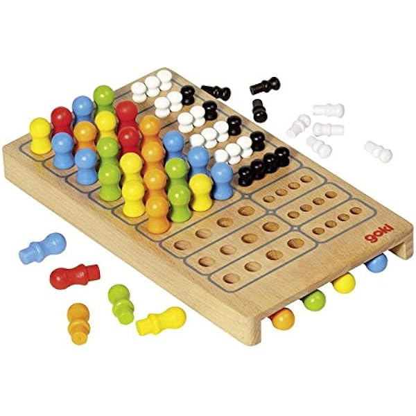 Goki 56708 Brettspiel Master Logic Basic Amazon De Spielzeug