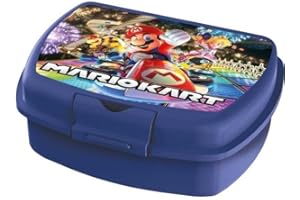 arlis Boîte à goûter Super Mario Kart en Pvc - Fabrique en Espagne (Lunch Box Mario -K)