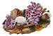 Produktbild Oppacher Advent® Kerzen-Tischgesteck Classic brombeer mit Geschenkverpackung - Adventsgesteck Weihnachtsdeko Größe Circa 19 x 10 x 8 cm