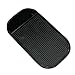 Produktbild COM-FOUR® Antirutsch Matte Klebematte Haft Pad für Smartphones, Schlüssel, Brillen uvm. (Schwarz - 1 Stück)