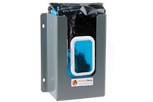 Amberquip XXL Hand Wipes Wall Storage Holder. Ideal for Van, workshop, Garage. Grey PVC.