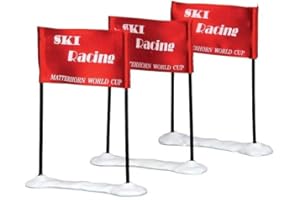 Lemax - Ski Racing Flag - Set Of 3