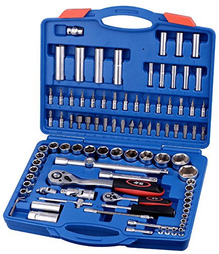 Preisvergleich Produktbild Steckschlüssel Set 94 PZ + Ratsche