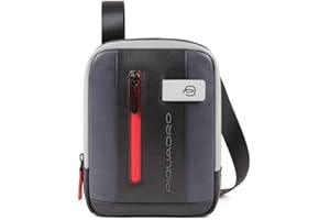 PIQUADRO Borsello piccolo in pelle Urban Grigio/Nero CA3084UB00