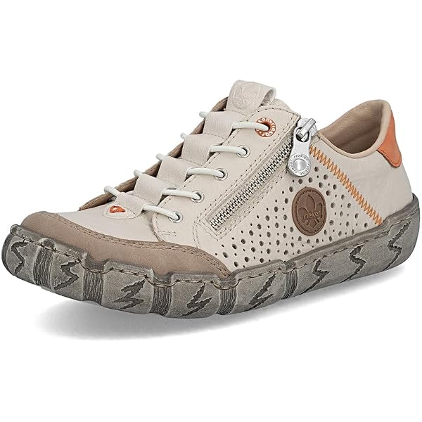Rieker 59501 Scarpe Stringate Donna - Collezione Comfort & Style - Larghezza Extra, Colore Nero, Autunno Inverno - 3