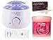 Mylee White Thermostatic Control Wax Heater & Mylee 450g Rose Soft Wax Kit NEW