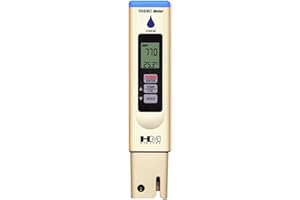 HM Digital COM-80 EC/TDS Hydro Tester Medidor de Pluma de Mano Prueba de Calidad del Agua µs mS ppm PPT Medición de Kydroponics y jardinería, Piscinas y spas, acuarios y Tanques de Arrecife,