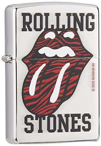 Price comparison product image Zippo ZippoGIFZIP004 Rolling Stones Logo Lighter