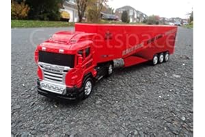 ACTION FORCE LTD Giant European Large Truck Lorry 49cmL Radio Remote Control Car Steering Wheel