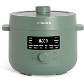 CREATE /PRESSURE COOKER STUDIO/Programmable Multifunction Electric Pressure Cooker 4L Sage Green / 15 Functions, 24h Timer, N
