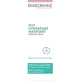 Diadermine - Crème de Jour Visage PH7 - Soin de Jour Hydratant Matifiant - Peau normales à mixtes - 88% d'ingrédients d'origi