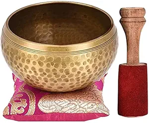 Tibetan Singing Bowl4singing bowl set singing bowl mallet meditation sound bowl musical instrument for stress relief and meditation music