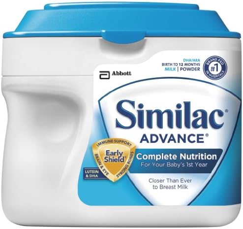 Similac Advance Early Shield, Formula Complete Nutrition DHA/ARA Powder 23.2-Ounces (Pack Of 6)
