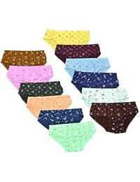 Pride Apparel Women's Cotton Panties- Pack of 12 Pieces