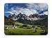 Produktbild fdghjdyjdty Mouse Pad (10.24"x8.27") - Italy South Tyrol Val Di Funes - Customized Rectangle Non-Slip Rubber Mousepad Gaming Mouse Pad