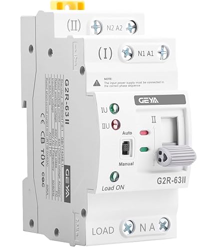 Interruttore Trasferimento Automatico Doppia Alimentazione 220V 100A - Commutatore Rete Per Backup Fotovoltaico, Generatore, UPS - Foto 6