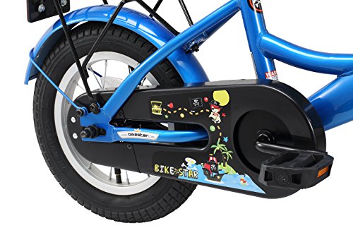 BIKESTAR® Premium Kinderfahrrad für sichere und sorgenfreie Spielfreude ab 3 Jahren ★ 12er Classic Edition ★ Abenteuerlich Blau - 7