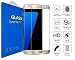 Produktbild Samsung Galaxy S7 Edge Schutzfolie [3D gebogen Full Deckung] - 3D Curved Kante zu Kante gehärtetem Glas Displayschutzfolie mit 9H Härte für Samsung Galaxy S7 Edge / Samsung Galaxy S7 Edge Duos (Gold)