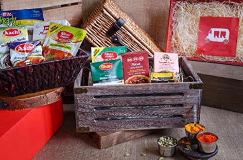Non-Vegetarian Combo Meal Kit - Chapathis, Paratha, Mutton Roganjosh Mix, Chicken Kadhaai Mix, Meat Masala Powder, Tandoori Marinade Paste, Mutton Curry Masala, Mutton Biryani Mix &amp; more