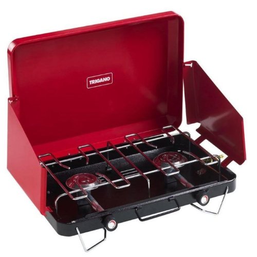 Preisvergleich Produktbild TRIGANO Réchaud Gaz 2 Feux
