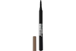 ‎MAYBELLINE Maybelline Tattoo Brow Microblading Pen Tusz do Stylizacji Brwi, 130 Deep Brown, 1,1 ml