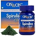On&On Spirulina Gold Vegetarian Capsules, 60N (pack of 1)