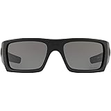 Oakley Herren Det Cord Sonnenbrille, Mattschwarz-grau, XL