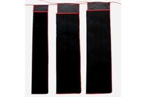 Oniissy Fishing Rod Bag, Oxford Cloth Case & Flannelette Storage Case For Most Fishing Rods On The Market