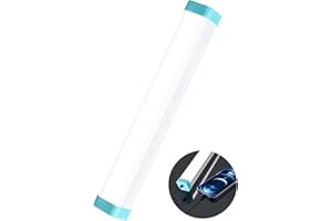 LETOUR Camping Lights, 1200 Lumen LED Tube Work Light Bar, 4 Dimmable Levels 4000mAh Portable USB Rechargeable IPX6 Waterproof Magnetic Emergency Lamp for Camping, Hiking, Power Outage