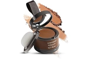 BELIKY GIRL Cipria per attaccatura dei capelli, in polvere per coprire la radice dei capelli e per riempire i capelli diradati, giallo chiaro