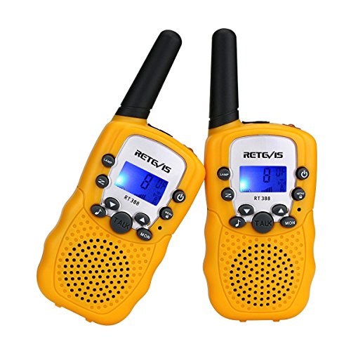 Rt388 walkie talkie niños pmr446 8 canales lcd pantalla linterna incorporado vox 10 tonos de llamada walkie talkie niñas juguete regalo para niños