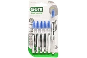 Gum Trav-Ler Szczotki Międzyzębowe Iso7 2.6mm Ochrona Antybakteryjna, 6 Sztuk