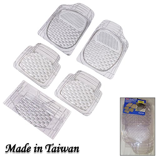 Autofurnish (Imported) Car Floor Mats (Transparent) Set of 5 For Skoda Yeti RS.1299 (69.00% Off) - Amazon