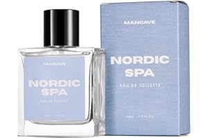 ManCave Nordic Spa Men's EDT 50ml, Lavender Sage Cedar Men Cologne, Men Fragrance, Aftershave, Perfume for him, natural Fragrance, Gifts for dad, long lasting scent