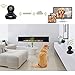 [2015 New Model] Network IP Camera, MAISI Indoor Wireless Day Night Pan/Tilt Baby Monitor / Surveillance Network IP Camera, and MORE (HD 1280x720p Mega-Pixels, Two Way Talk, Built-in Mic & Speaker, QR Code Scan & Connect, iPhone & Android Mobile View, Motion Detection & Push Notification, Enhanced Wi-Fi 3dB Antenna, Black)