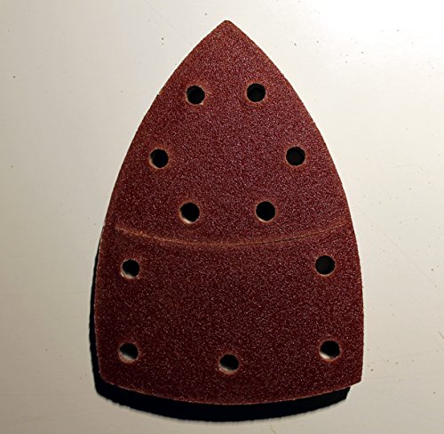 60 Blatt Klett Prio Schleifpapier 105x152mm + 1 Blatt Gratis 11-Loch Körnung gemischt je 10 Blatt K40/K60/K80/K120/K180/K240 - 6