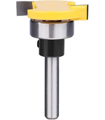 YONICO Slotting Cutter Router Bit 1/4-Inch 1/2-Inch Shank 12107